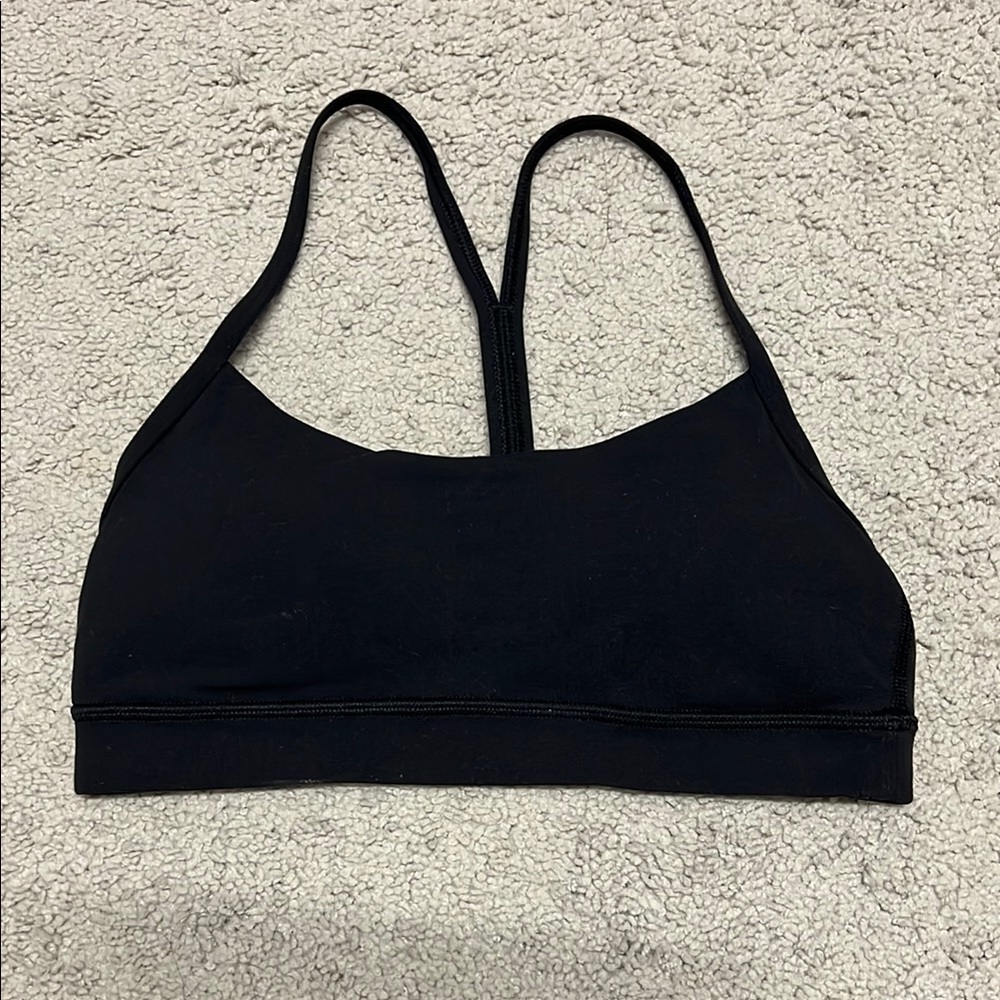 Lululemon Black Racerback Sports Bra